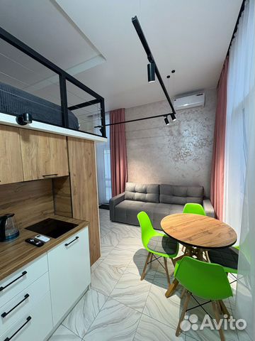 

Квартира-студия, 30 м², 2 кровати