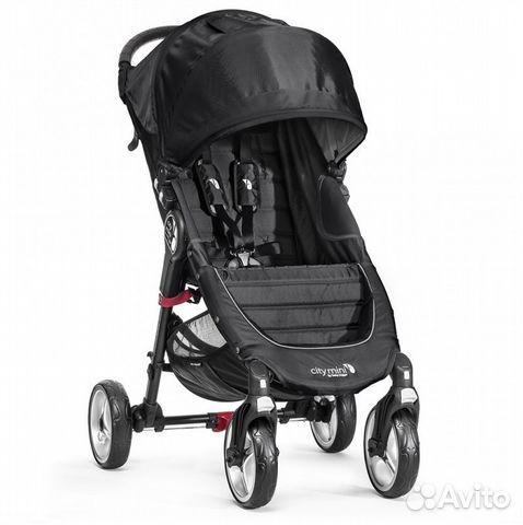 Новая коляска Baby Jogger City Mini 4 Black Grey