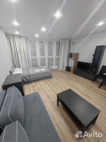 

Квартира-студия, 35 м², 2 кровати