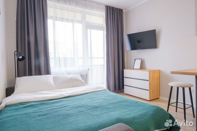 

Квартира-студия, 23 м², 1 кровать