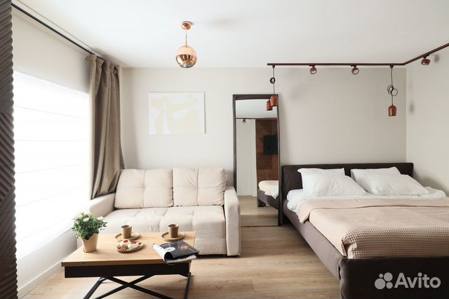 

1-к. квартира, 32 м², 2 кровати
