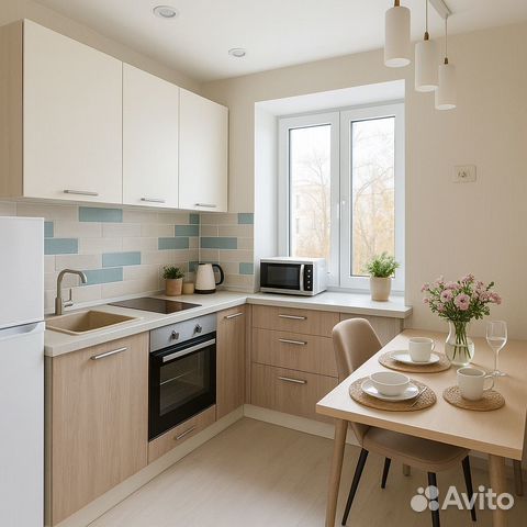 

2-к. квартира, 45 м², 3 кровати