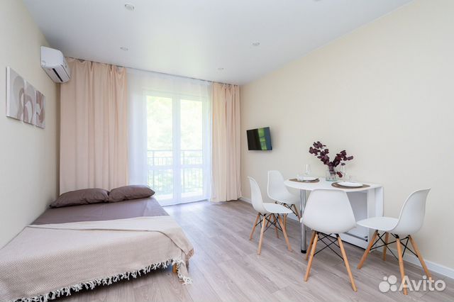 

Квартира-студия, 28 м², 1 кровать