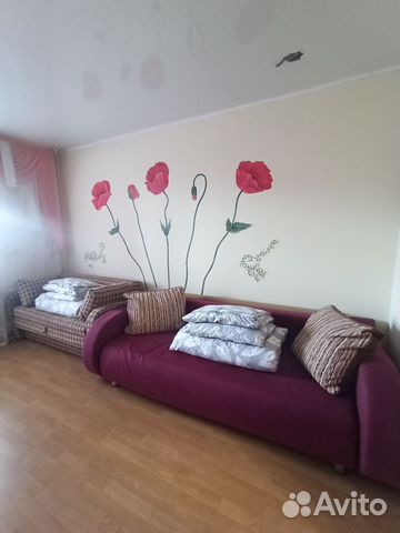

1-к. квартира, 40 м², 2 кровати