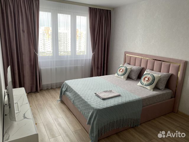 

1-к. квартира, 40 м², 2 кровати