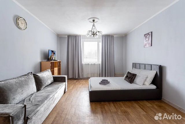 

1-к. квартира, 40 м², 2 кровати