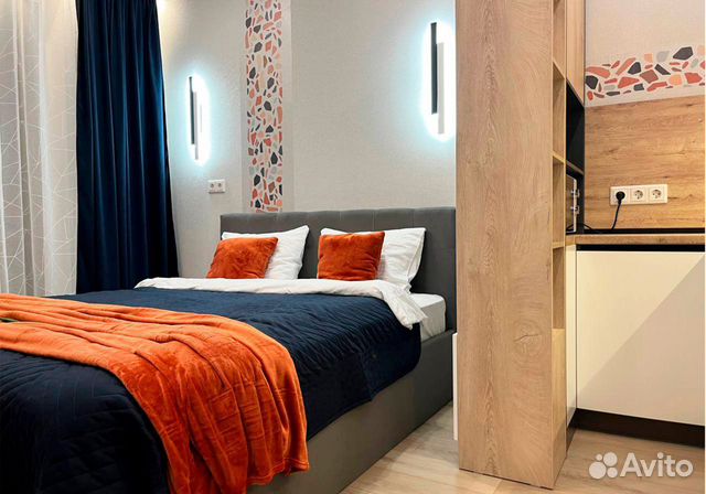 

Квартира-студия, 25 м², 1 кровать