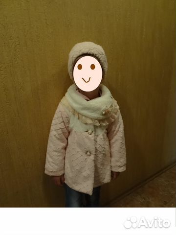 Пальто (шубка) и шапка (весна/осень) Пальто (шубка) и шапка (весна/осень)