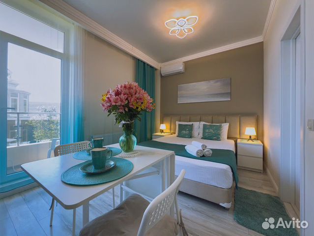 

Квартира-студия, 30 м², 1 кровать