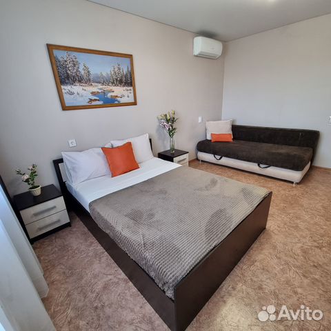

1-к. квартира, 37 м², 2 кровати