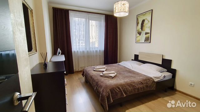 

Квартира-студия, 47 м², 2 кровати