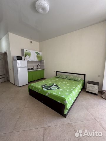 

Квартира-студия, 32 м², 2 кровати