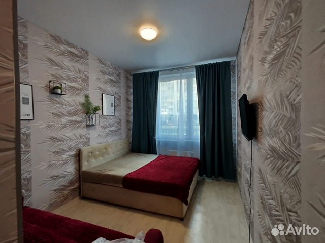 

1-к. квартира, 42 м², 2 кровати