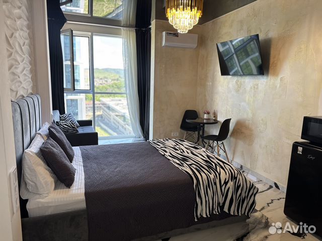 

Квартира-студия, 25 м², 2 кровати