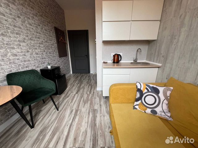 

Квартира-студия, 15 м², 1 кровать