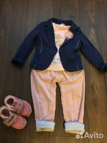 Штаны, брюки, джинсы из микровельвета next 98-104