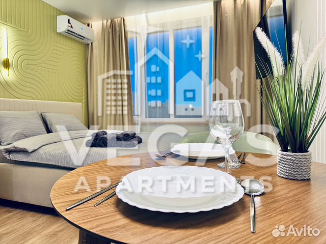 

Квартира-студия, 20 м², 2 кровати