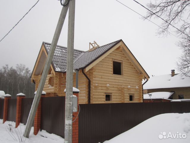 Сруб бани из бревна Сруб бани из бревна