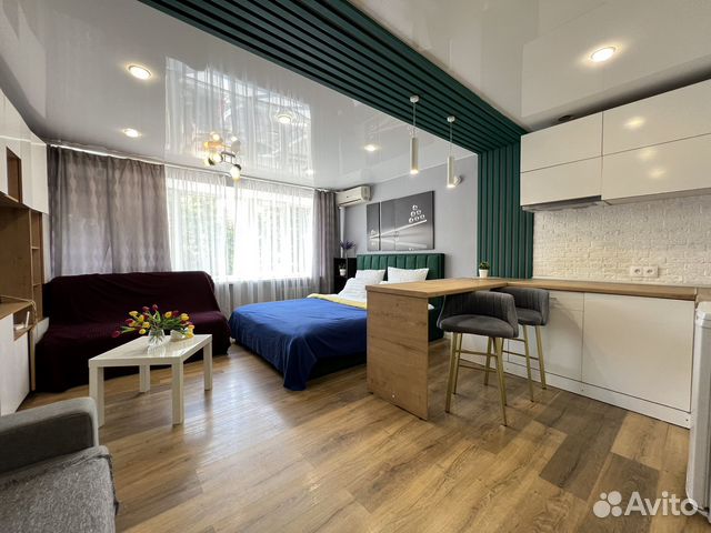 

Квартира-студия, 30 м², 3 кровати