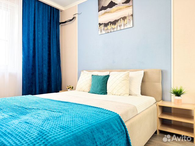 

1-к. квартира, 38 м², 2 кровати