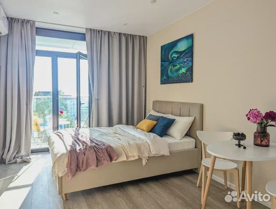 

Квартира-студия, 23 м², 1 кровать