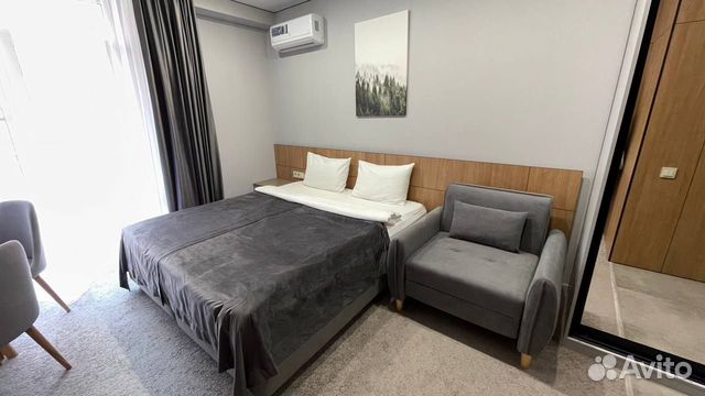 

Квартира-студия, 34 м², 2 кровати