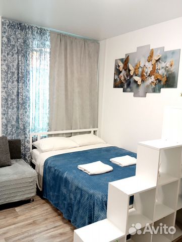 

Квартира-студия, 22 м², 2 кровати