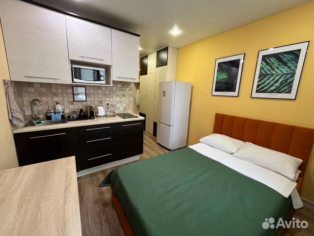 

Квартира-студия, 16 м², 1 кровать