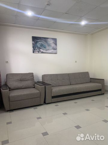 

1-к. квартира, 32 м², 2 кровати