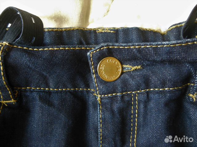 Новая юбка джинсовая Zara Испания оригинал S-M