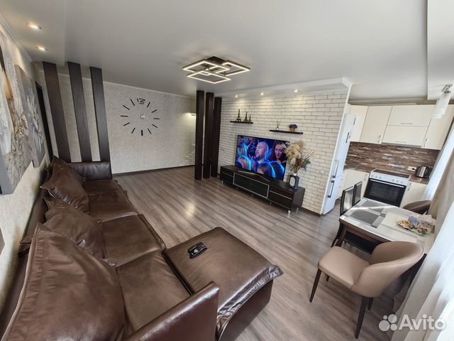 

2-к. квартира, 52 м², 2 кровати