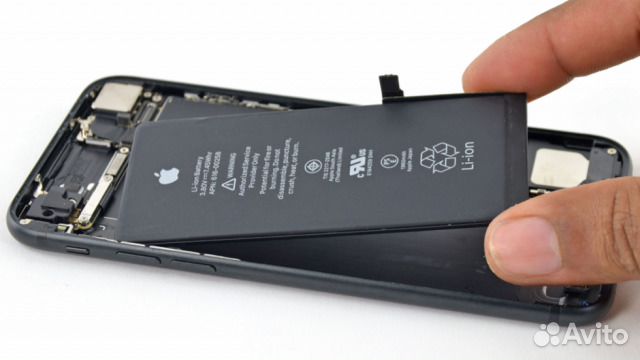 Замена аккумулятора iPhone, SAMSUNG, Xiaomi