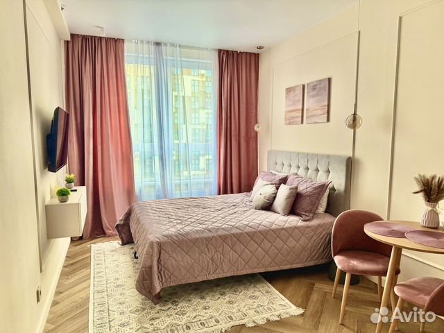 

Квартира-студия, 25 м², 1 кровать