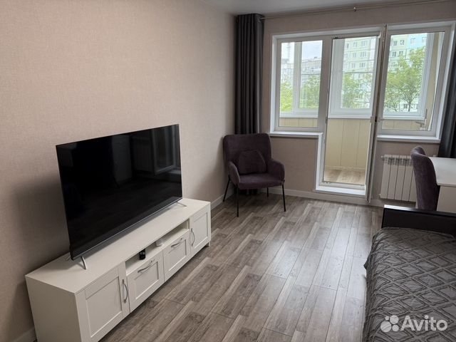 

2-к. квартира, 43,5 м², 2 кровати