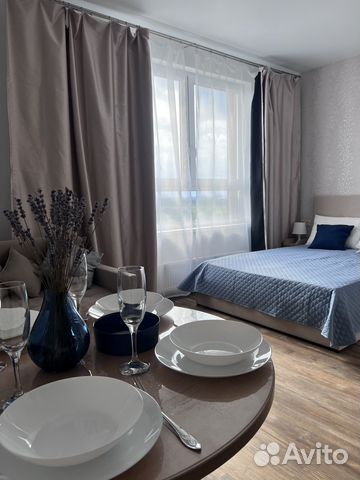 

Квартира-студия, 25 м², 2 кровати