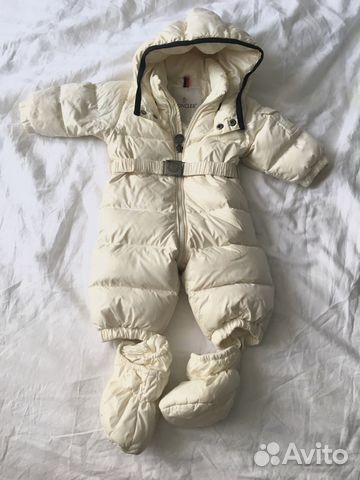 Детский комбинезон Moncler оригинал пух/перо Детский комбинезон Moncler оригинал пух/перо