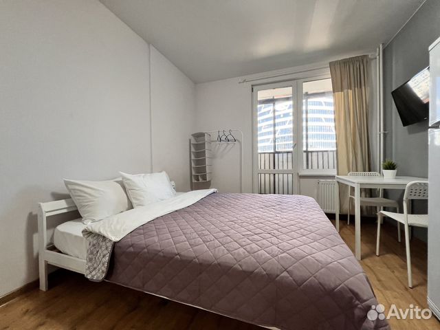 

Квартира-студия, 27 м², 1 кровать