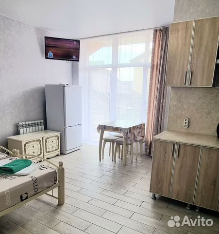 

Квартира-студия, 28 м², 3 кровати