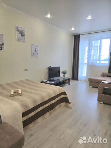 

1-к. квартира, 43 м², 2 кровати