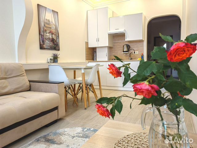 

Квартира-студия, 33 м², 2 кровати