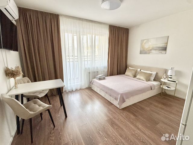 

Квартира-студия, 30 м², 1 кровать