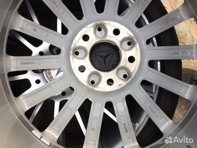 Оригинальные колеса на Mercedes C-Class W205 R19 Оригинальные колеса на Mercedes C-Class W205 R19
