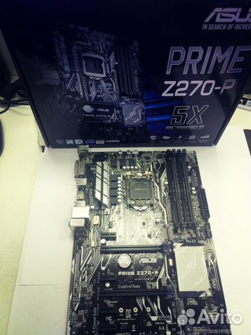 Материнская плата asus prime Z270-P LGA 1151v1 Материнская плата asus prime Z270-P LGA 1151v1