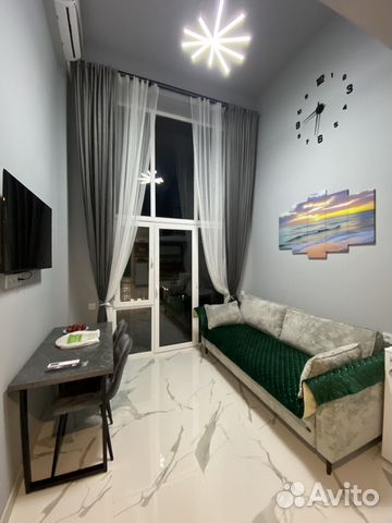 

Квартира-студия, 40 м², 2 кровати