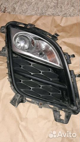 Решетка птф с указателем поворота Mazda CX-7(права