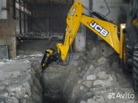 Услуги экскаватора погрузчика, гидромолот Услуги экскаватора погрузчика, гидромолот