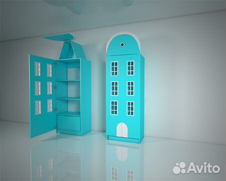 Детский Шкаф-домик 