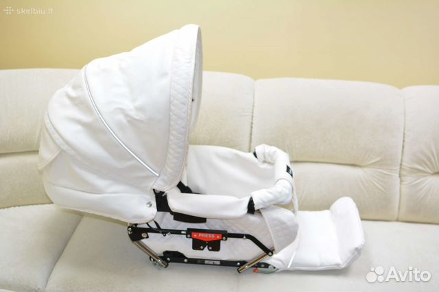 Emmaljunga прогулочный блок (white crog)