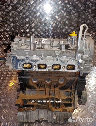 Двигатель Ниссан Альмера G15 1.6 16 клапанов Двигатель Ниссан Альмера G15 1.6 16 клапанов