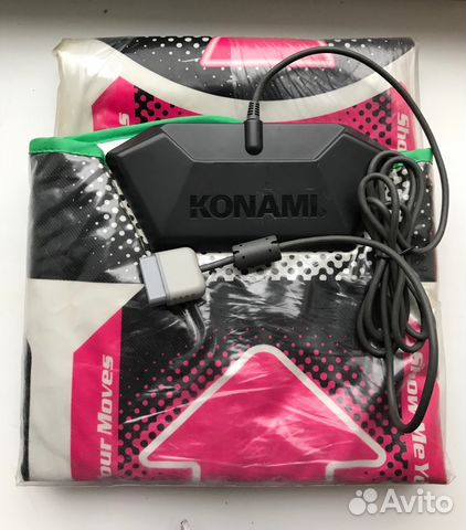Танцевальный коврик для PS1/PS2 konami в коробке Танцевальный коврик для PS1/PS2 konami в коробке